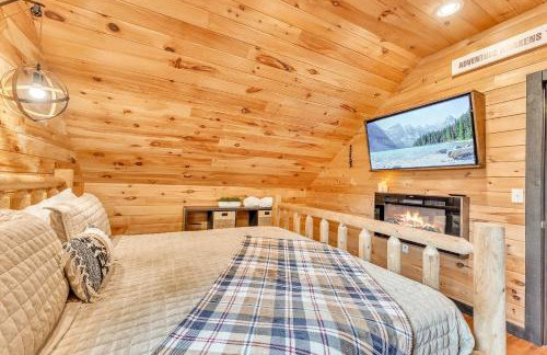 Pop & Granny's cabin with a fire pit hot tub & indoor pool - Foto 33