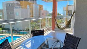 Apartamento Costão das Gaivotas - Praia do Santinho - Ingleses - Florianópolis - Foto 4, sunbed