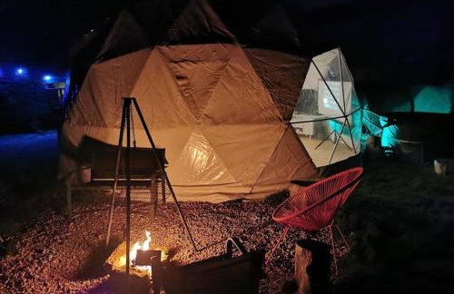 Lincoln Star Dome, Hot tub, BBQ - Foto 10