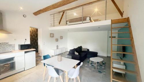 Studio Mezzanine cozy proche gare et canal du midi - Foto 2, stove, toaster