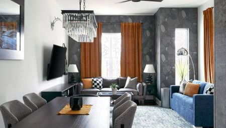 Hillsboro Village Rooftop Retreat with City Views, Sleep 12 with Gourmet Kitchen, Smart TVs & Garage, Walk to Vanderbilt, Pancake Pantry and Boutique Shopping, Minutes to Broadway, 12 South and The Parthenon, Perfect for Groups, 24Hr Hospitality - Foto 1