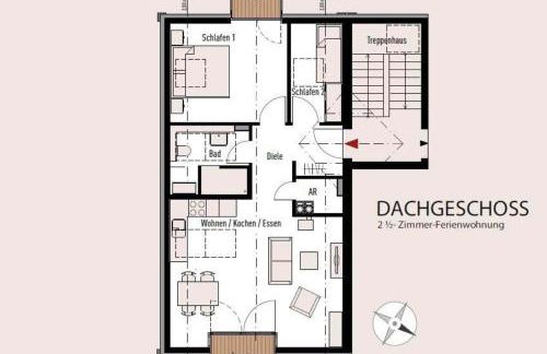 Ostsee - Appartement Nr 65 "Seaside" inkl Strandkorb am Strand im Strand Resort - Foto 23