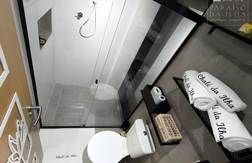 Apartamento Chalé da Ilha - Ar Cond e Super VISTA - Foto 30