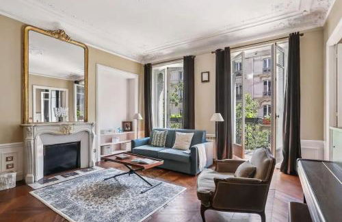 Elégant appartement parisien - Foto 10