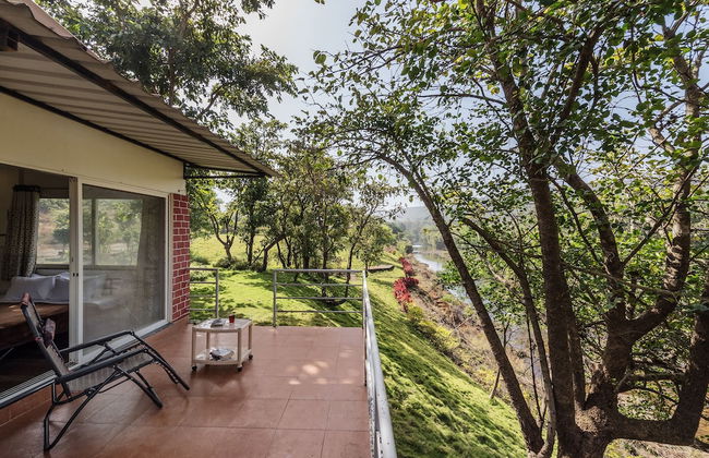 The Lazy River Cottage by cosmicstays - Foto 12