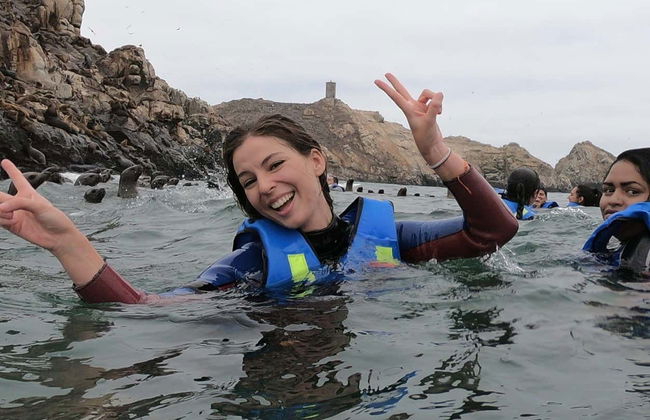 Giro in motoscafo alle Isole Palomino + Bagno con i leoni marini - Foto 8