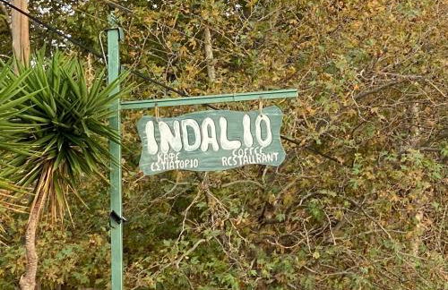 Steinturm mit Dach-Terrasse zwischen Fluß, Meer und Gebirge- Spiti Pirgos - Foto 60