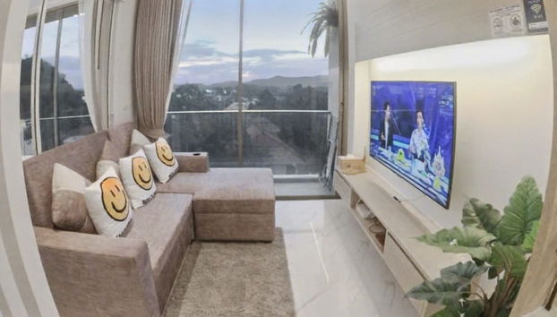 Rocco 513 - Corner 1 Bedroom Serviced Apartment With Seaview - Foto 5, Sala de estar