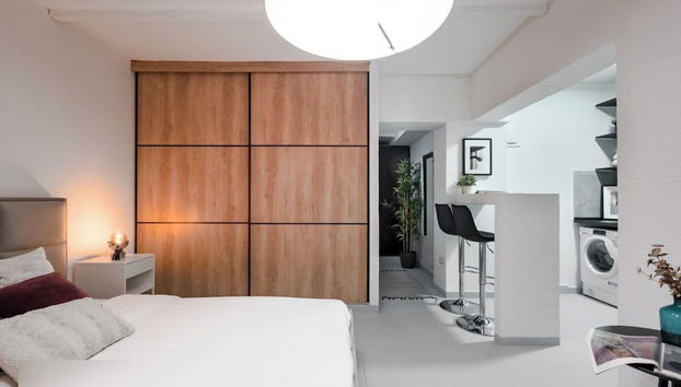 Industrial cozy studio in Piata Amzei - Foto 2, Habitación