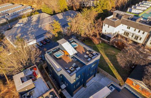 Luxury Hot tub Rooftop Deck Game Room Nashville - Foto 108