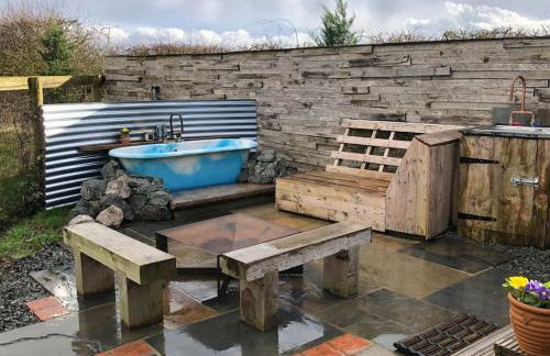 Private Shepherds hut with Castle view - Foto 20