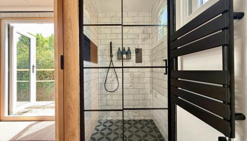 Luxury Shepherds Hut With Wood Fired Hot Tub - Foto 5