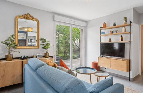 Retro-chic elegance with terrace near tramway - Foto 44