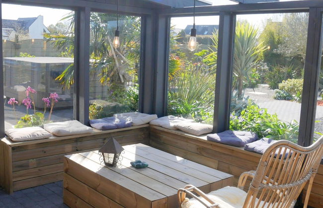 Holiday Home With Jacuzzi, Guisseny - Foto 49