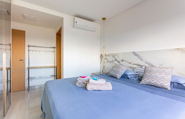 Apto Moderno com Vista Fantástica do Flamboyant - Foto 9