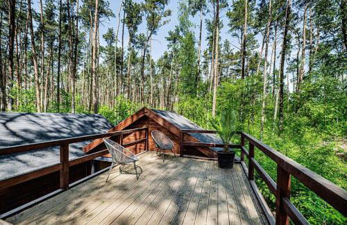 Leśny Domek nad jeziorem Budziszewskim Grzybowo wielkopolska - Foto 8