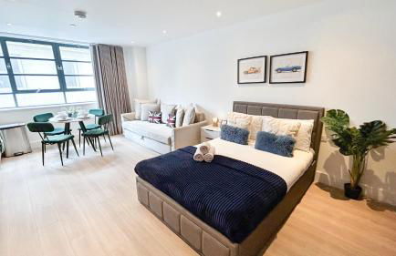 3-Bedroom with Balcony and Studio Apartments in St Johns Wood near Marylebone & Regents Park by NourNest Apartments - Foto 14