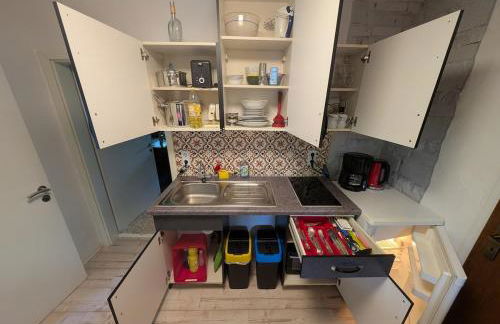 Blaues Haus - kleinere Doppelhaushälfte in Stadtkernnähe mit traumhaftem Bad und Küche - Foto 28