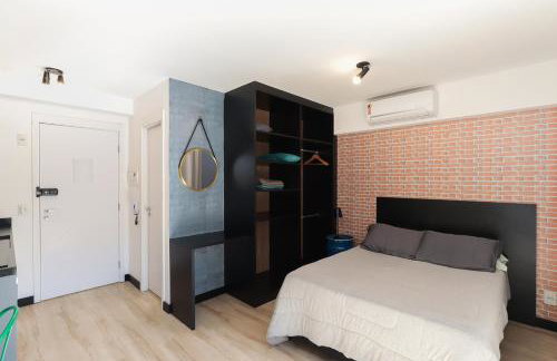 Flat com academia proximo a estacao da Luz - Foto 2