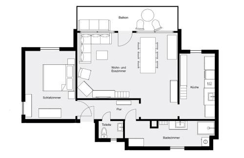 Voll ausgestattete Wohnung mit Südbalkon familien- & hundefreundlich - Photo 3