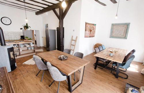 Seminarhaus Heim Retreat, Fachwerkhaus von 1451, Yoga, Naturgarten für 10 Personen - Foto 45