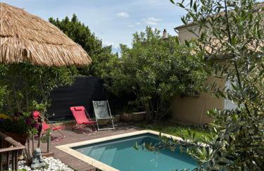 Gîte Lou Sabaï au pied des dentelles de Montmirail, piscine partagée - Foto 7