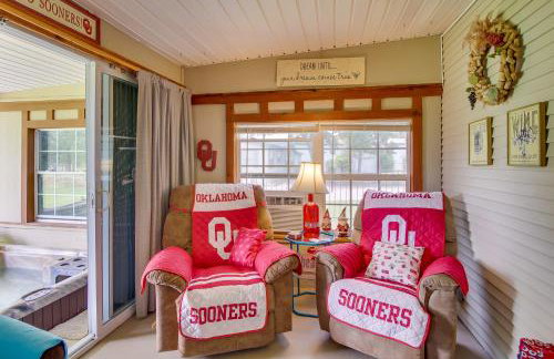 Cozy Lake Eufaula Hideaway with Fire Pit and Hot Tub! - Foto 23