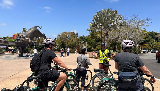 Passing by San Diego zoo