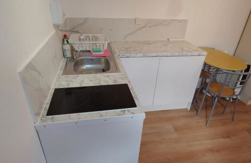 Self Contained, Double Bed Studio, private kitchen, private Bath, Walking distance to Harry Potter - Foto 12