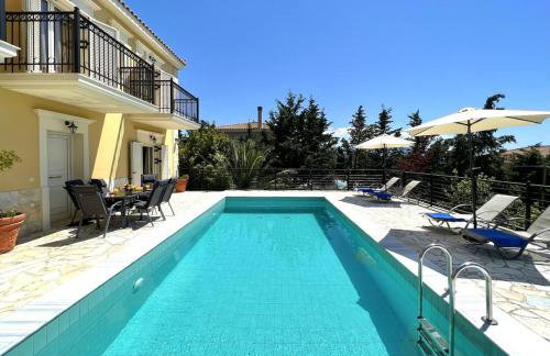3 Bedroom Villa, Private Pool, Sea Views, Kefalonia - Foto 4