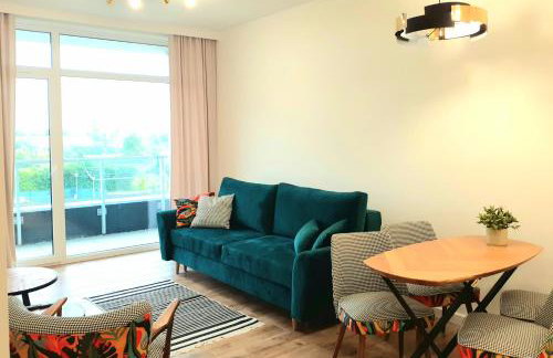 Apartament Tropikalny prywatny taras na dachu z widokiem na morze - Foto 4