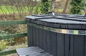 Shepherds hut, Eco, Log burner Hot tub NY moors - Foto 12