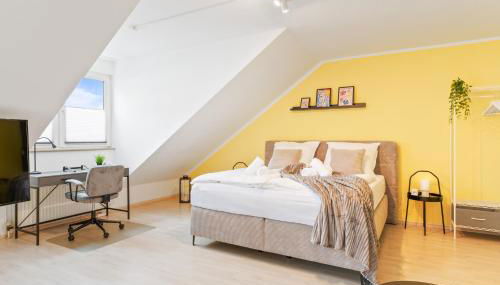 Kingsize Bett, Balkon, Arbeitsplatz, Netflix - Foto 2