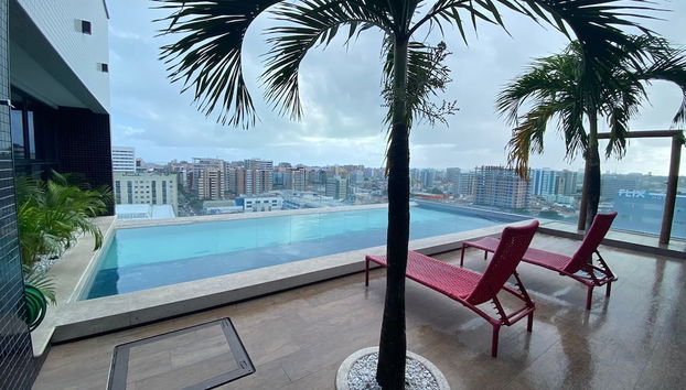 Edificio Sky Jatiuca - Apt 1218 - Foto 5, Patio hawaiano