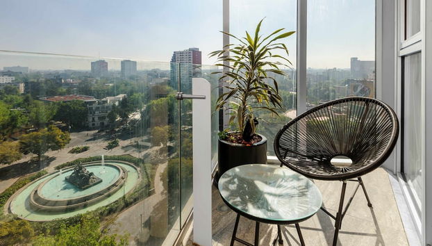 w Grandiose Loft w Perfect View in Roma Norte - Foto 3, Habitación