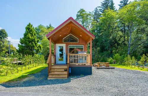 Rainforest Tiny Home Retreat Fishing Cabin - Foto 20