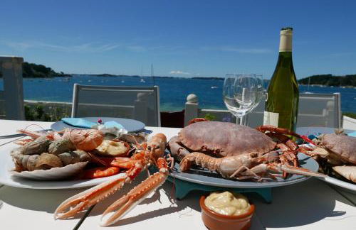 Villa Ty Marie Ile aux Moines sur la plage vue mer à 180 dégrés - Foto 47