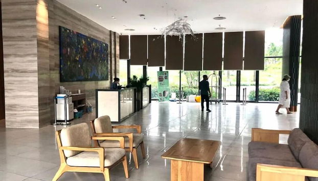 Sala de estar do lobby