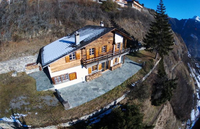 Beautiful Chalet for 10 People in Vercorin - Foto 51