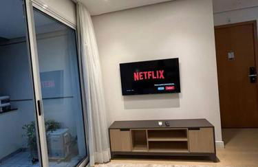 Studio Saint Charbel com vaga e varanda - rua do Hospital Sírio Libânes - Foto 16