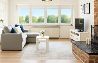 Rheinblick und Yachthafen mit privatem Stellplatz - Foto 1