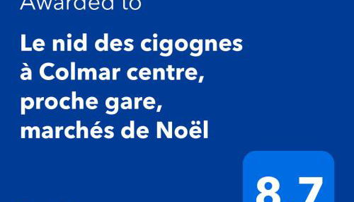 Le nid des cigognes à Colmar centre, proche gare, marchés de Noël - Foto 2