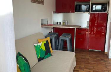 Élégant Studio au calme 2mn mer Wifi Clim Terrasse parking - Foto 3