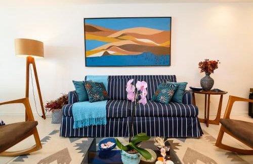 Frente Mar no Recreio com Varanda Privativa Ideal para Família - Foto 8