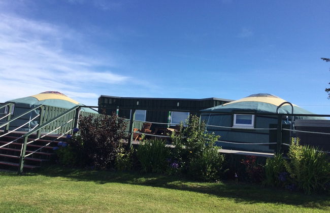 Orange Yurt With Hot Tub- Sleeps 3, Parking & Wifi - Photo 34