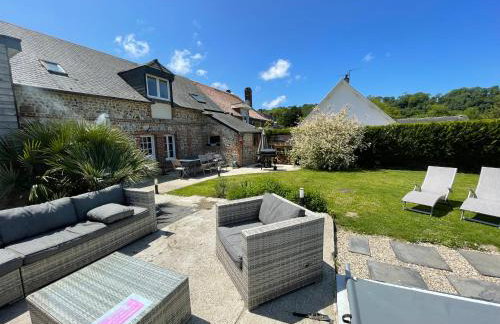 Gîte Les Eaux du Moulin piscine chauffée et jacuzzi - Foto 12