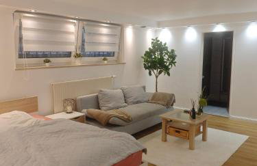 Ruhige FeWo Soutterainwohnung im Grünen - Foto 1