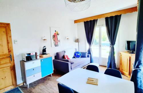 Appartement avec piscine & jardin pied de la télécabine - Photo 5