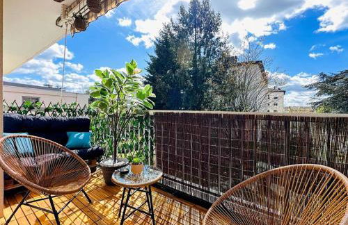 LOASIS -T4 Garage Clim Terrasse WIFI Centre-Ville - Foto 32