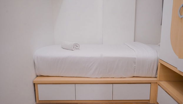 Comfy And Minimalist 2Br At Asatti Apartment - Foto 5, Habitación